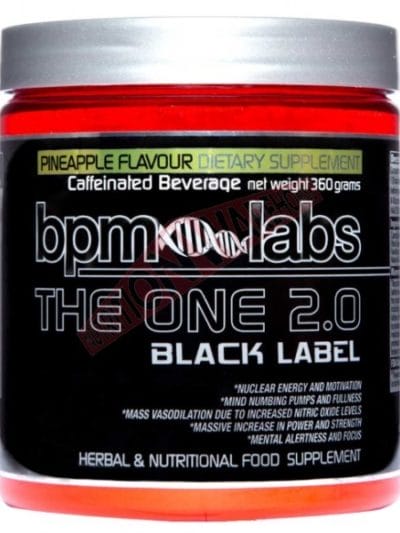 Fitness Mania - BPM Labs The One 2.0 Black Label Pre-Workout - 360g - 30 Serves