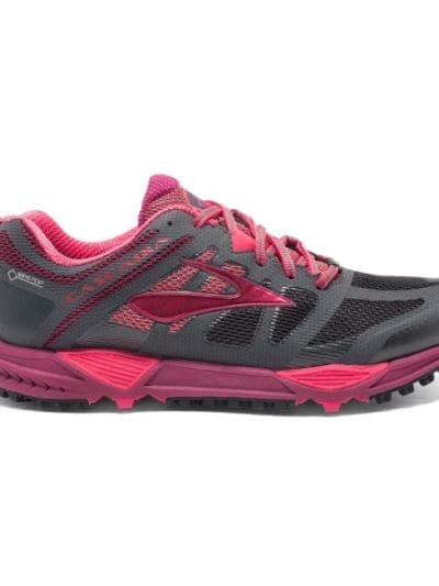 Fitness Mania - Brooks Cascadia GTX 11 - Womens Trail Running Shoes - Raspberry Radiance/Anthracite