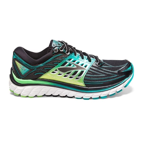 Fitness Mania - Brooks Glycerin 14 - Womens Running Shoes - Green/Black/Silver