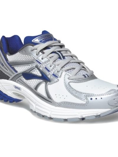 Fitness Mania - Brooks Maximus XT 10 Leather - Mens Cross Training Shoes - White/Surf the Web/India Ink