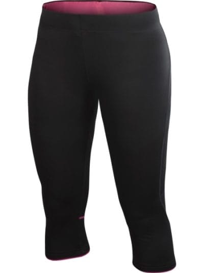Fitness Mania - Craft Active Run Womens Capri Tights - Black/Metro