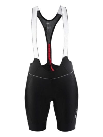 Fitness Mania - Craft Glow Mens Cycling Bib Shorts - Black Solid