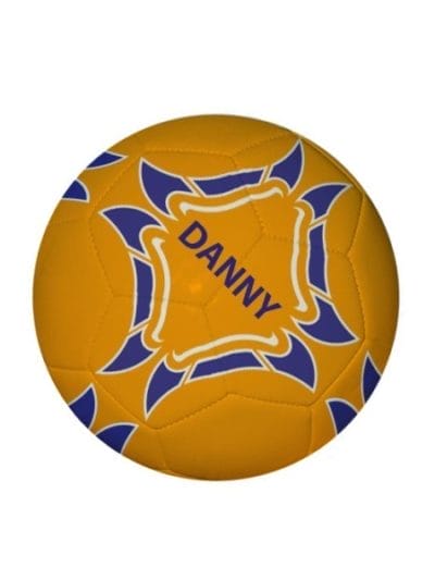 Fitness Mania - Disrupt Personalised Soccer Ball - Size 5 - Orange