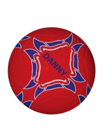 Fitness Mania - Disrupt Personalised Soccer Ball - Size 5 - Red