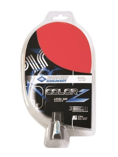 Fitness Mania - Donic Colour Z 500 Table Tennis Bat - Pink