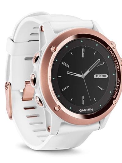 Fitness Mania - Garmin Fenix 3 Sapphire Multisport GPS Performance Watch - Rose Gold