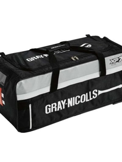 Fitness Mania - Grey Nicolls XP 70 Elite Cricket Wheelie Bag - Black/Grey/White