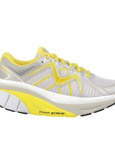 Fitness Mania - MBT Zee 16 Womens Running Shoes - White/Yellow