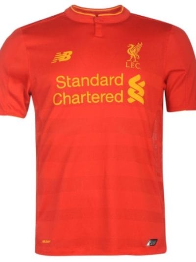 Fitness Mania - New Balance Liverpool 2016/2017 Home Kids Soccer Jersey - Red