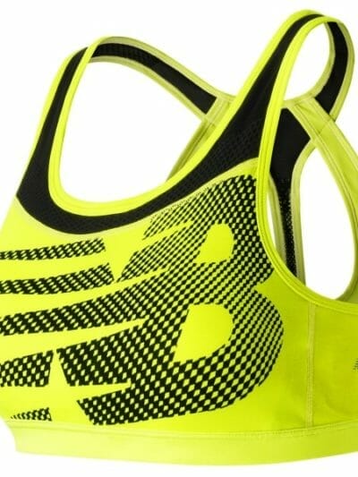 Fitness Mania - New Balance Metro Run Womens Sports Bra - Firefly