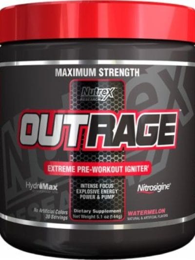 Fitness Mania - Nutrex Outrage Pre-Workout - 30 Serves