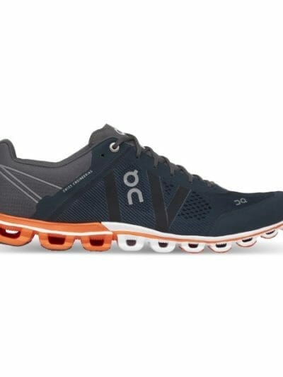 Fitness Mania - On Cloudflow 2017 - Mens Running Shoes - Rock/Orange