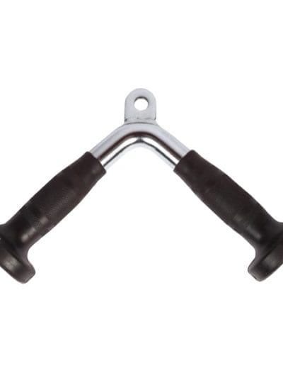 Fitness Mania - Rubber-Coated Tricep Pushdown Bar Attachment