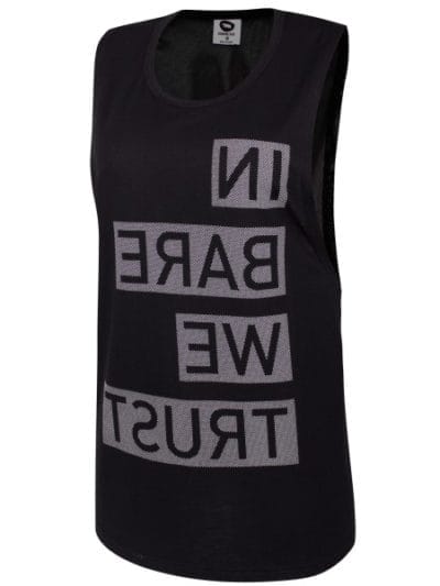 Fitness Mania - Running Bare Fashion Edit Womens Muscle Tank - Black