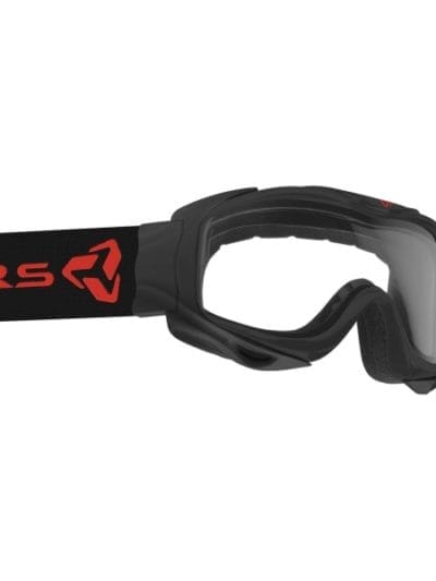 Fitness Mania - Ryders Shore Mountain Bike Goggles - Matt Black - Standard Clear