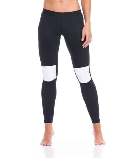 Fitness Mania - SIX30 Tory Womens Compression Training Tights - Black/White