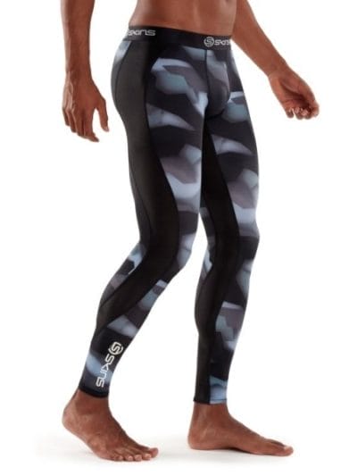 Fitness Mania - Skins DNAmic Mens Compression Long Tights - Glitch Camo