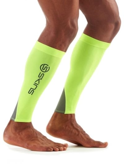 Fitness Mania - Skins Essentials Unisex Calf Tights MX - Citron