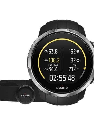 Fitness Mania - Suunto Spartan Sport Heart Rate Monitor - GPS Multisport Watch - Black