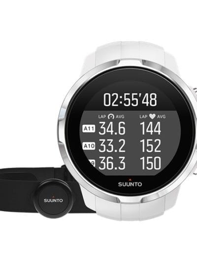 Fitness Mania - Suunto Spartan Sport Heart Rate Montior - GPS Multisport Watch - White