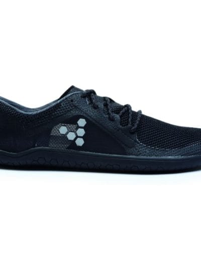 Fitness Mania - Vivobarefoot Primus Road Mens Running Shoes - Black/Charcoal