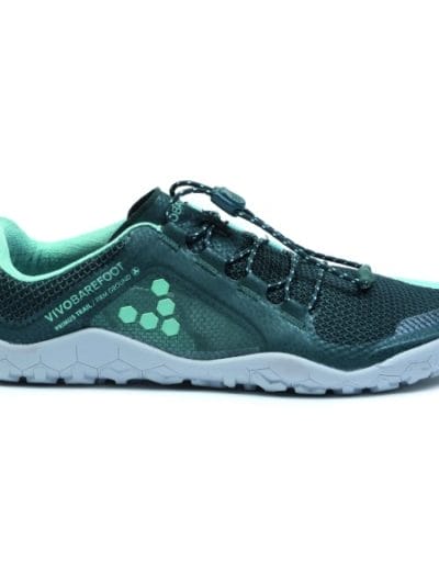 Fitness Mania - Vivobarefoot Primus Trail FG Womens Trail Running Shoes - Darkest Spruce