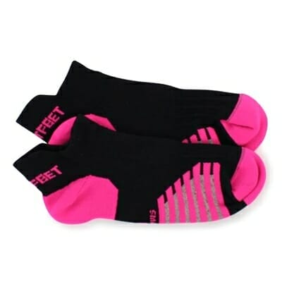 Fitness Mania - LIGHTFEET Womens Tempo Ultra Light Compression Socks Pink