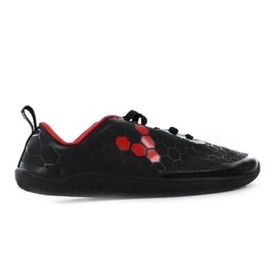 Fitness Mania - VIVOBAREFOOT Womens Evo Pure Mesh Black/Red/Grey