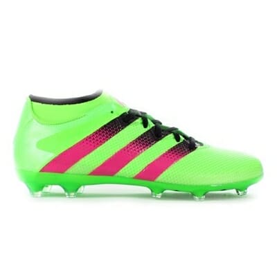 Fitness Mania - adidas Mens Ace 16.2 Primemesh FG AG Solar Green/Shock Pink/Black