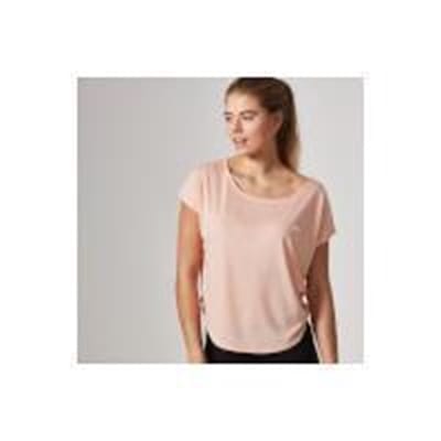 Fitness Mania - Myprotein Women's Core Scoop Hem T-Shirt - Soft Coral - L