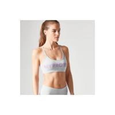 Fitness Mania - Myprotein Women's Logo Sports Bra - Grey