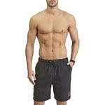 Fitness Mania - 19" Full Elastic Logo Swim Short