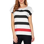 Fitness Mania - Bold Stripe Top