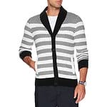 Fitness Mania - Shawl Neck Stripe Cardigan