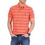 Fitness Mania - Short Sleeve Stripe Performance Pique Polo