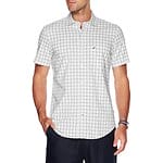 Fitness Mania - Short Sleeve Wrinkle Resistant Plaid Shirt