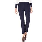 Fitness Mania - Skinny Seamed Ponte Pant With Piping