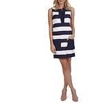 Fitness Mania - Striped Basket Weave Dress