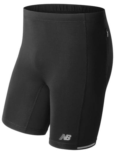 Fitness Mania - New Balance 61235 Men's Impact 8 Inch Half Tight - MS61235BK