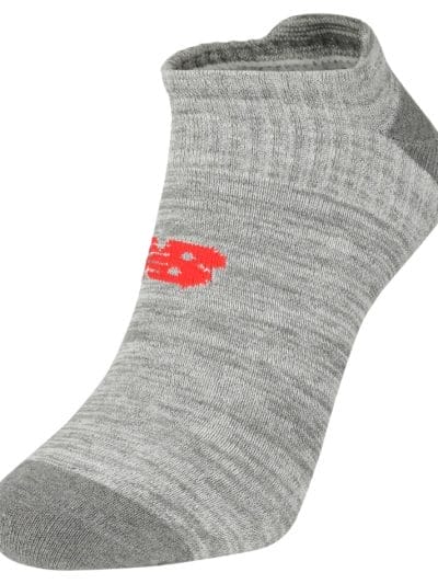 Fitness Mania - New Balance 63362 Men's Mens Heather Invisible Sock - AAS63362AG