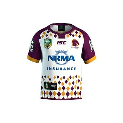 Fitness Mania - Brisbane Broncos Kids Heritage Jersey 2017