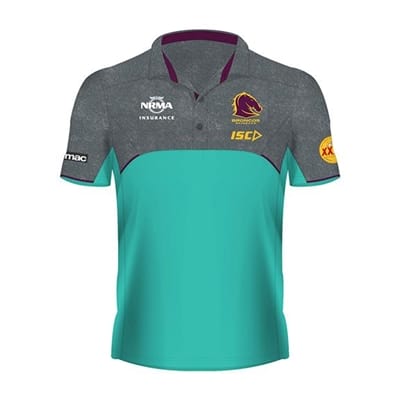 Fitness Mania - Brisbane Broncos Media Polo 2017