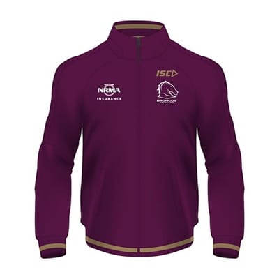 Fitness Mania - Brisbane Broncos Tracksuit Jacket 2017