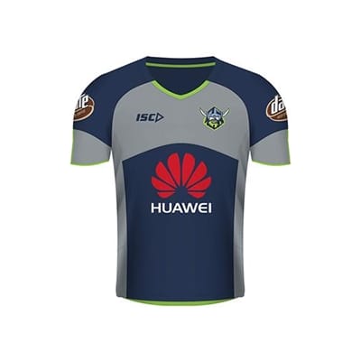 Fitness Mania - Canberra Raiders Training Tee 2017