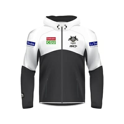Fitness Mania - Collingwood Magpies Ladies Workout Hoody 2017