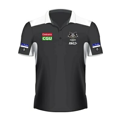 Fitness Mania - Collingwood Magpies Media Polo 2017