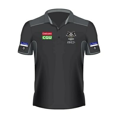 Fitness Mania - Collingwood Magpies Players Polo 2017