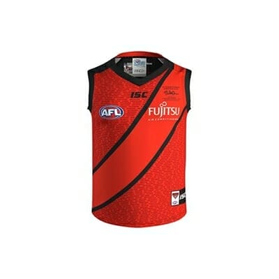 Fitness Mania - Essendon Bombers Kids Clash Guernsey 2017