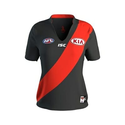Fitness Mania - Essendon Bombers Ladies Home Guernsey 2017