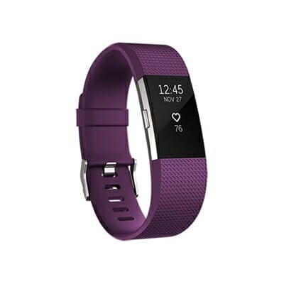 Fitness Mania - Fitbit Charge 2 Plum Silver